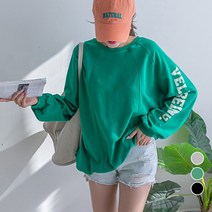 [나크21] (55~120) 사이드 프린팅 맨투맨 KO21-T-09