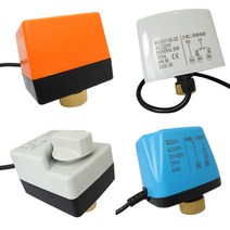 자동 수동 구동기 밸브 배관 전동 가스 기름 보일러, 3선식 원컨트롤상시 개방 AC220V