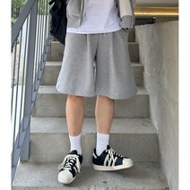 원픽 반바지 와이드 팬츠 버뮤다 6부 트레이닝 편한 통넓은 바지