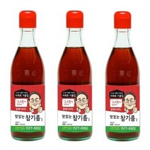 (이재호기름집)맛있는 참기름1 350ml 3개