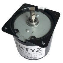 하이보1마력고토크 AC 영구 자석 동기 모터 220V 14W 60KTYZ 반전 CW/CCW 금속 기어드 저속 2.5 To110RPM, 06 30rpm 5kgf.cm