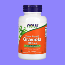 그라비올라 더블 스트렝스 1000mg 90정 이산화규소 비건