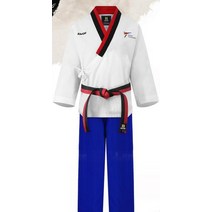태권도 도복 바지 세트 띠 원래 권 진화 품새 20 성인 어린이 세계 주니어시니어 단 품새 유니폼