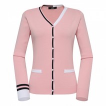 [제이디엑스] 봄 가을 슬림해보이는 여성 워셔블 V넥 가디건