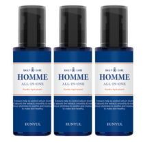 은율 데일리 케어 옴므 올인원, 50ml, 6개