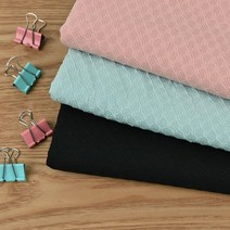유명한 원단자가드 스판 이중지 원단 다이마루 천 트위스트 3종, 인디핑크(B61)