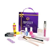 MAKEUP SETS FOR WOMEN GIFTS |10 pcs Beauty Make Up Cosmetic Set Kit Bag Lucky Dip Girls Christmas Pr, 10개