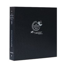 이콘앨범 바인더 백지포켓50매 사진 포토, 03.솔리드-블랙