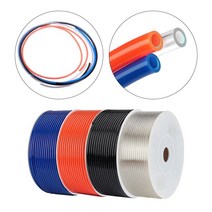 우레탄호스 에어호스 유압호스5 미터 공압 튜브 공기 튜브 구성 요소 공압 공기 호스 4mm 6mm 8mm 10mm 12mm 압축기 용 폴리 우레탄 pu 파이프, 빨간색, 10x6.5mm