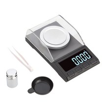 AT14 0.001G 정밀 전자 저울 디지털 무게 보석 보석 다이아몬드 저울 휴대용 실험실 무게 밀리그램 저울 0.001G, [01] 브라운
