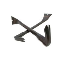 빠루 V형 손빠루 미니빠루 인테리어빠루 슬림빠루 지렛대 못빼기 200/250mm 블랙불, 10인치(250)