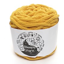 삼남뜨개실 슬리피얀 100g 5+1 두꺼운실 수면사 뜨개실 대바늘실 의류실 겨울실 극세사실, 63 마스타드