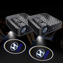 2세대 레이져 센서형 도어로고라이트 도어빔 자동차 익스테리어 무드등, 1세트(본체2개)_383 쌍용 오리지날