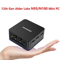 SZ BOX 데스크탑 게이밍 PC 인텔 12 세대 알더 레이크 N95 N100 미니 윈도우 11 LPDDR5 12GB DDR4 16, 05 N95 16GB 512GB_03 UK