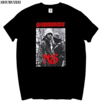 NAS 시놀로지나스 구축 서버Nas queensbridge t 셔츠 여름 남성 뜨거운 판매 o 목 100% 코 튼 남자 팬 탑, 01 Black_14 child height 150cm