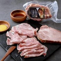 퀸주트 수제 로스트포크 간편식 에어프라이어요리 샌드위치햄 400g, 없음