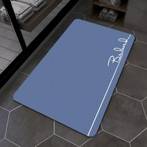 월풀욕조 매립욕조 월풀스파 매립형욕조 규조토 매트 욕실 부드러운 고무 입구 현관 홈 플로어 화장실 카펫, 80x120cm, As shown b