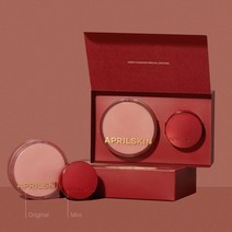 에이프릴스킨 히어로쿠션 기획세트(본품+미니쿠션), 21호라이트베이지