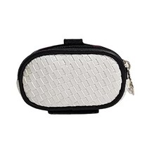 123905 골프 공 파우치 볼 가방 주최자 케이스 지퍼 액세서리 남성 여성을위한 전문 보관 용기 화이트