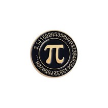 원주율 뱃지 파이 3.14 수학 수리 과학 자연 물리