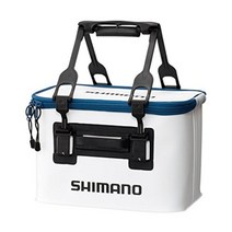 시마노 낚시용 버킷 가방 백컨 버칸 EV BK-016Q 33~40cm, 36cm, 화이트, 1개
