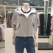 온앤온 백레터링 후드 숏 점퍼 JW2MM325