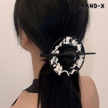 [브랜드엑스] 전통 자개 빅 써클 비녀