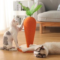 고양이 당근 수직스크래쳐, 소형, 소형