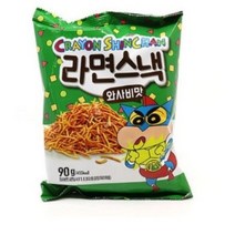 짱구 라면스낵 와사비맛, 90g, 3개