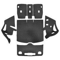 차팡 트렁크매트 미니쿠퍼 컨트리맨 2세대(17년~) 차박매트 풀커버 + 도어매트, [SS]새들브라운, 미니