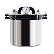 오트클레이브 고압 증기 멸균기 소독기 치과 12/18L, 18L 스테인레스 스틸 3 밸브