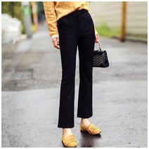 임산부 바지 빅사이즈 8부 나팔 팬츠WHC23022122