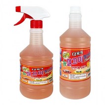 다목적 초강력 찌든때 세정제 뉴깔끄미 청소박사 (용기형 리필형) - D 기름때제거 다목적세정제 찌든대제거, 용기600ml