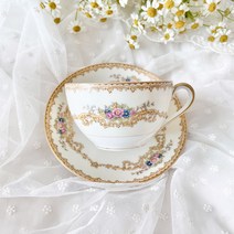 노리다케 노블 빈티지찻잔 앤틱커피잔 수입찻잔 컵앤소서 세트