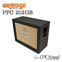 ORANGE PPC212OB 오렌지 블랙 색상선택가능 기타캐비넷 120W 기타연주용스피커 스피커캐비넷 악기스피커, PPC212OB 블랙