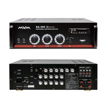 파워앰프 360 MAX400w 2체널 멀티미디어기능 탑재 코인방 노래방용 앰프시스템, 앰프360