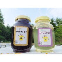 소백산벌꿀 자연산꿀 잡꿀 진짜꿀 숙성꿀 꿀차, 아카시아꿀 500g