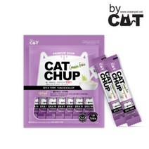 바이캣 캣찹 고양이간식 참치 7p, 참치 + 가리비 혼합맛, 12개입