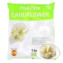 올찬 유럽산 냉동 컬리플라워 1kg 스페인, 1개