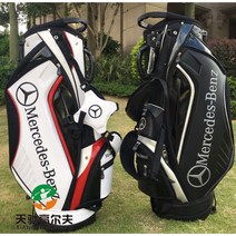 벤츠 캐디백 크리스탈 워터프루프 남녀 공용 골프 가방, 올블랙