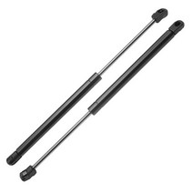 보닛 트렁크 쇼바 2pcs 자동차 전면 후드 보닛 리프트 지원 스프링 충격 흡수 가스, 검은색, 2개
