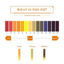 Yieryi 20 세트 pH 테스트 스트립 80 전체 PH 측정기 컨트롤러 1-14st 표시기 리트머스 종이 물 Soilsting 키트, 01 English Version