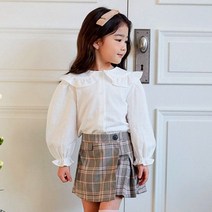 슈에뜨 러플카라블라우스