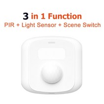 모션 센서 홈 오토메이션 및 보안 조명 장면 보안 알람 모션 감지, ZIG, 1개