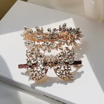 미스21 아나티 큐빅 스톤 헤어핀 머리핀 2개 세트 (hp1558)