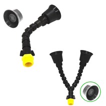 물 분무 자유로운 각도조절 스프링쿨러 자바라노즐, 더블