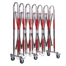 자바라대문 주차장 바리게이트 철망 접이식 울타리, 높이 1.1m x 5m