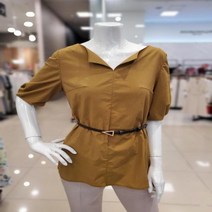 [린] LYNN) 언발 허리 벨트 블라우스 LWBLKF0700