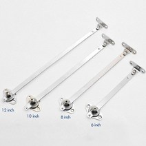 경첩 힌지 댐퍼 꺽쇠 걸쇠 장석 681012 인치 소프트 다운 뚜껑 지원 아연 합금 업, 8 인치