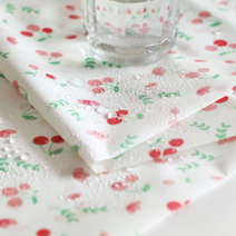 [대폭]방수천058-체리스프링 패브릭 퀼트 천 원단